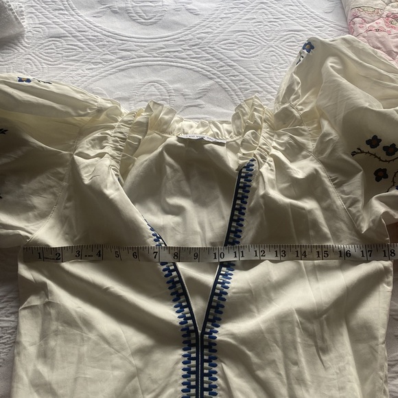 Lug Von Siga Floral Embroidered Maxi Dress - Picture 7 of 7